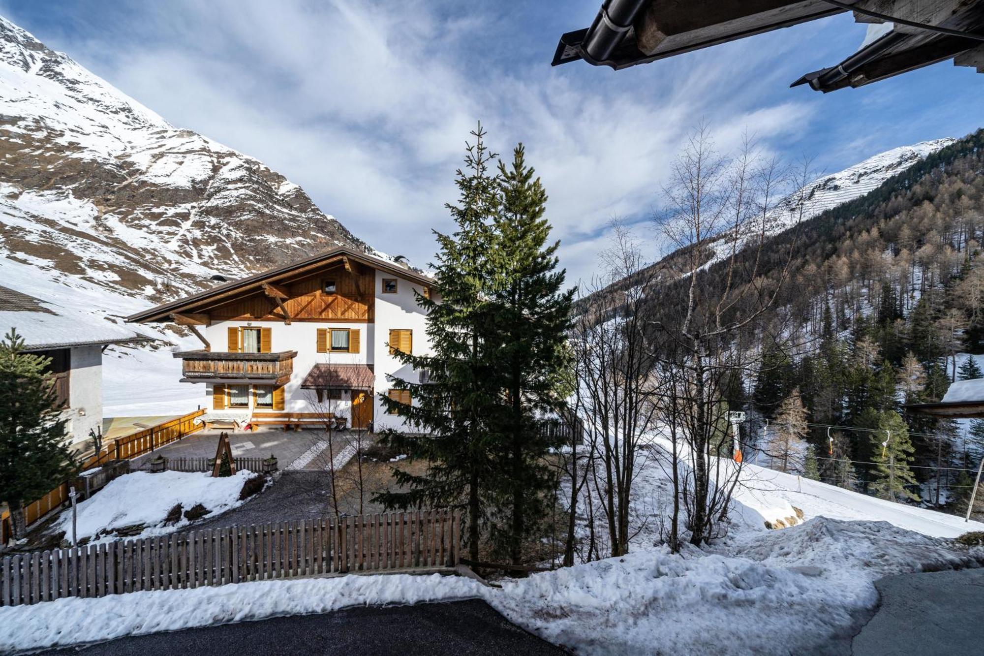 Seppnerhof Ferienwohnung Edelweiss Pfelders Exterior foto